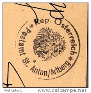 DDR P65 A Antwort-Postkarte ZUDRUCK BÖTTNER #4  DV III-18-185  St. ANTON ARLBERG 1965 - Privatpostkarten - Gebraucht