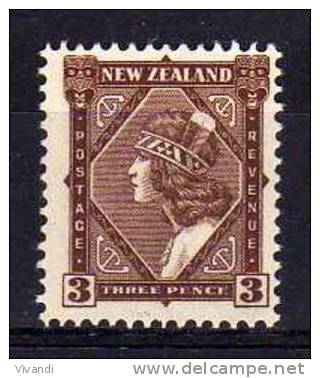 New Zealand - 1935 - Three Pence Definitive - MH - Ongebruikt