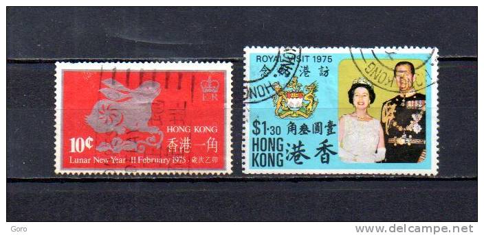 Hong  Kong   1975  .-   Y&T  Nº   293 - 295 - Neufs