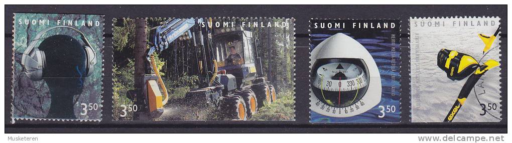 ## Finland 1999 Mi. 1495-98 Finnisches Design (II) - Used Stamps