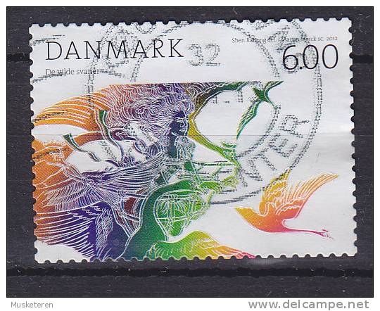 Denmark 2012 Mi. 1703 A    6.00 Kr. The Wild Swans Fairytale By Hans Christian Andersen (From Sheet) - Usati