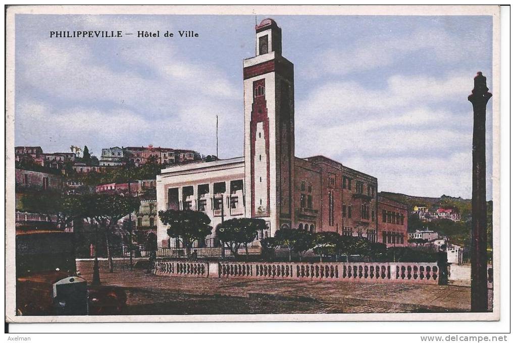 SKIKDA: Philippeville, Hotel De Ville - Skikda (Philippeville)