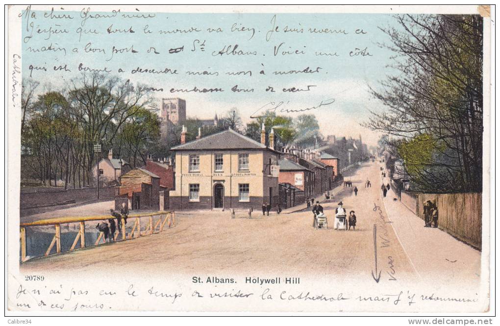 St ALBANS Holywell Hill (1905) - Hertfordshire