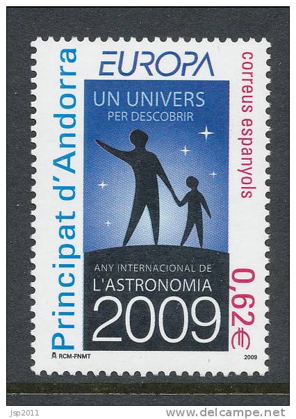 Europa CEPT 2009, Andorra Spanish Post, Edifil # 366, MNH ** - 2009