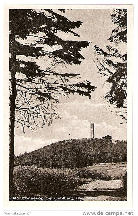 AK 1883 Der Schneekopf Bei Gehlberg, Thür. Wald Richard Zieschank, Rudolstadt Reg.-Nr. 21 - Ilmenau