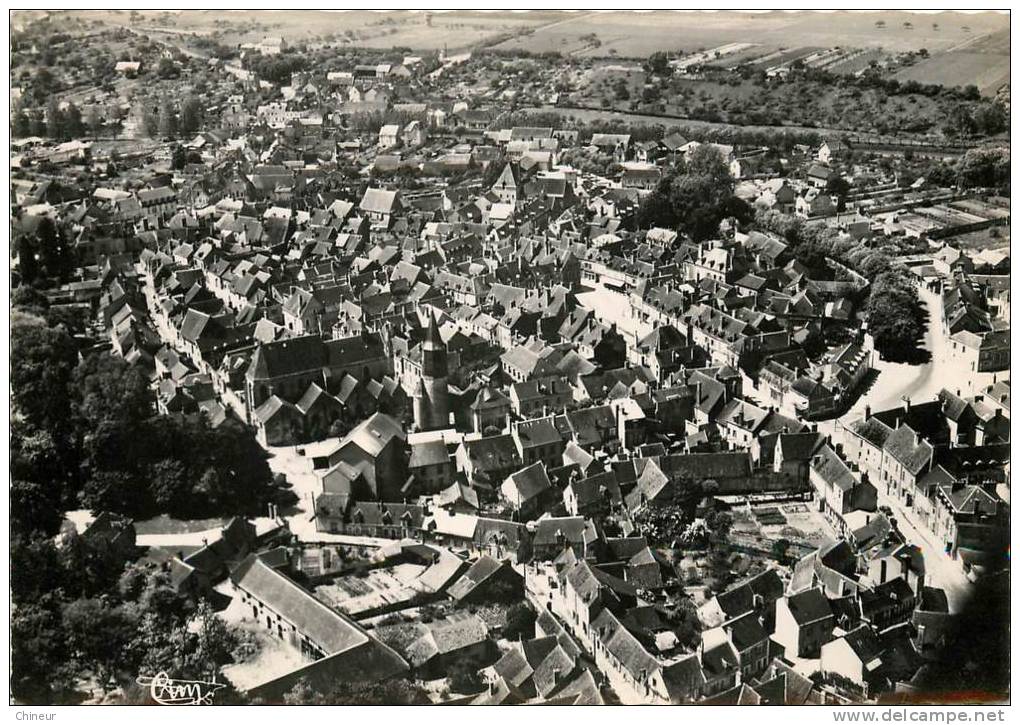 CHATILLON COLIGNY VUE GENERALE AERIENNE - Chatillon Coligny