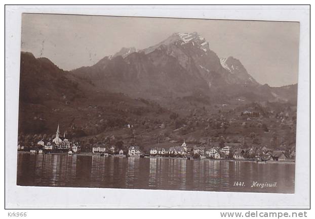 SWITZERLAND HERGISWIL Nice Postcard - Hergiswil