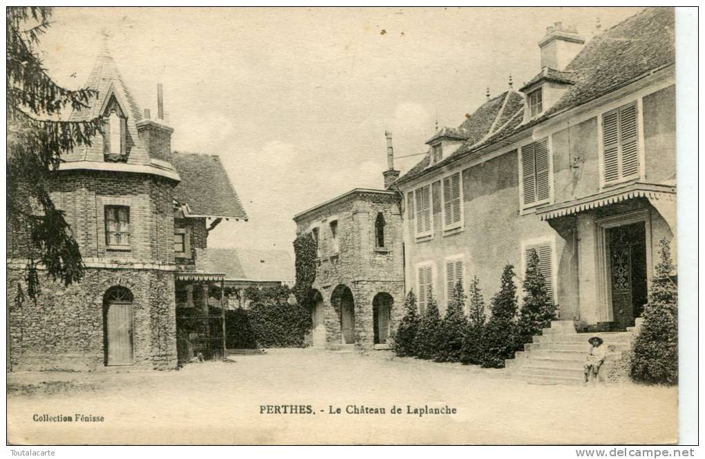 CPA 77 PERTHES LE CHÂTEAU DE LAPLANCHE - Perthes