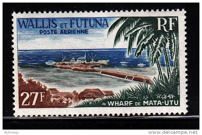 Wallis & Futuna MNH Scott #C21 27fr Mata-Utu Wharf - Nuovi