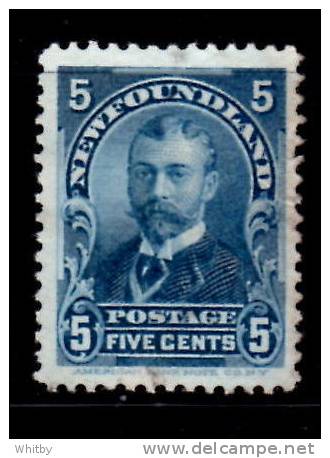 Newfoundland 1899 5 Cent Duke Of York Issue #85 - 1865-1902