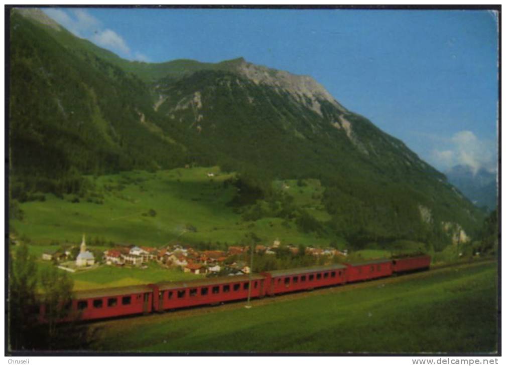 Bergün Albula  Eisenbahn - Bergün/Bravuogn