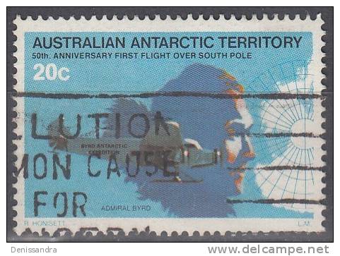 Australian Antarctic Territory 1979 Michel 35 O Cote (2005) 0.40 Euro Admiral Byrd Avec Avion - Gebruikt