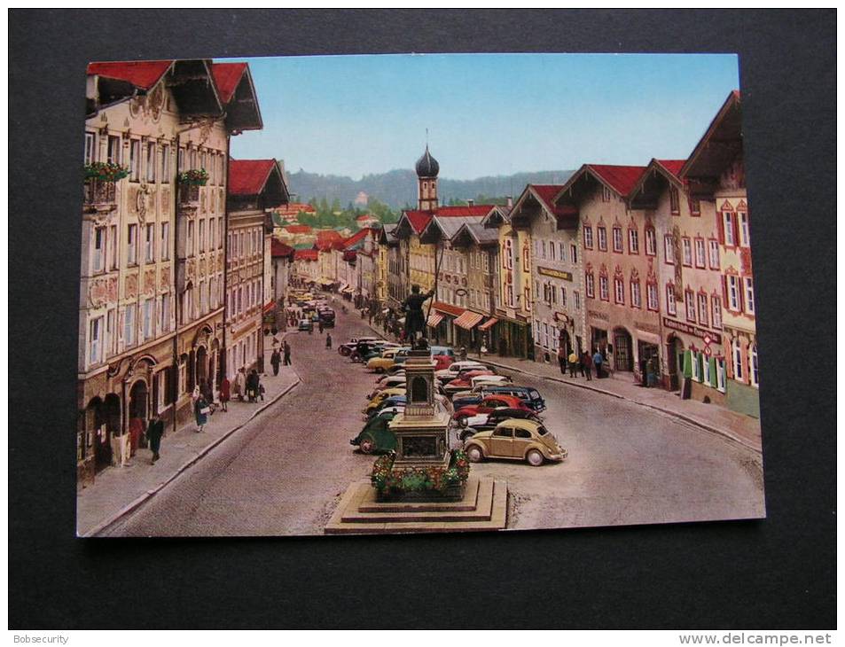 == Bad Tölz , Alte Karte Ca. 1965  *   VW - Alte Autos - Wolfratshausen