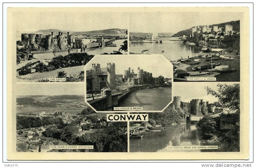 CONWAY : MULTIVIEW - Caernarvonshire