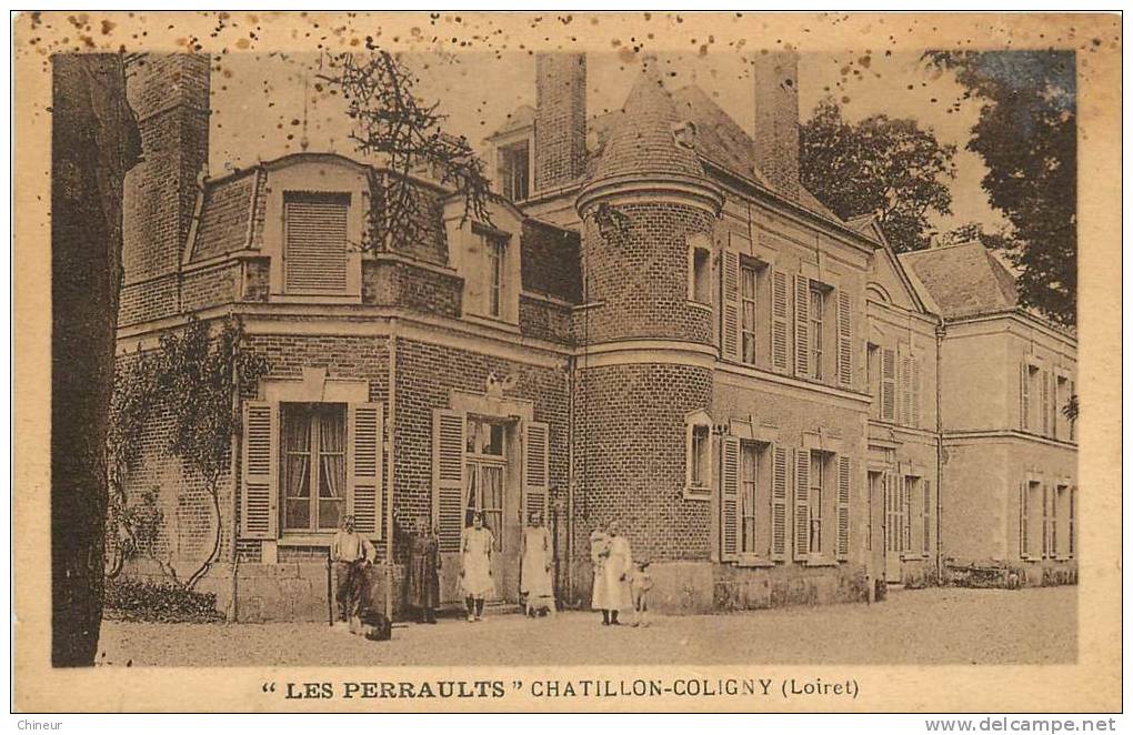 CHATILLON COLOGNY  LES PERRAULTS - Chatillon Coligny