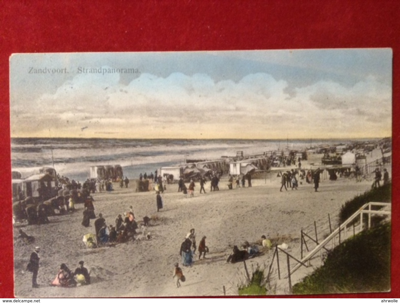 AK Zandvoort Strandpanorama 1914 - Zandvoort