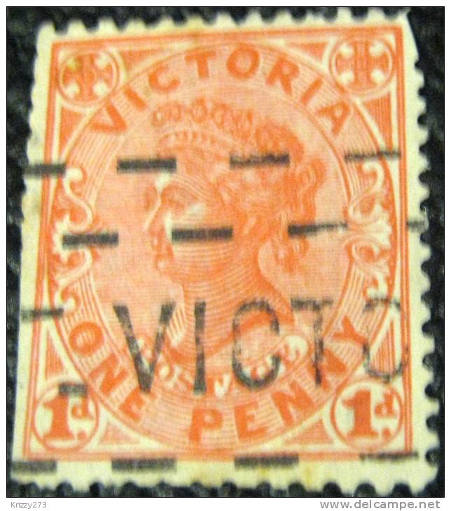 Victoria 1880 Queen Victoria 1d - Used - Used Stamps