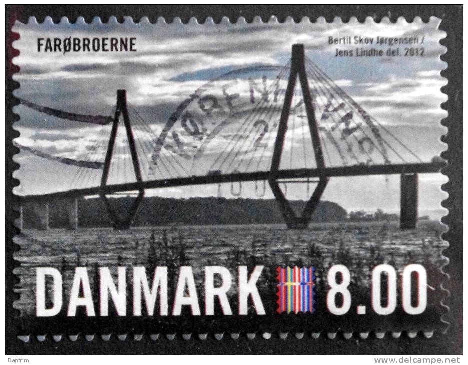 Denmark 2012 NORDIA 2012   MiNr. 1690C (  Lot L 92 ) Bridge - Gebraucht