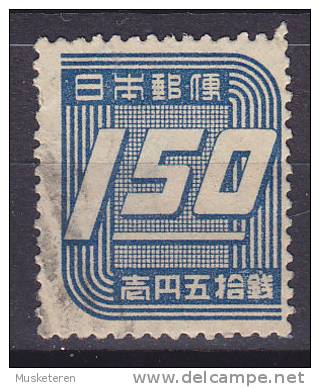 Japan 1948 Mi. 390    1.50 Y Ziffer - Oblitérés
