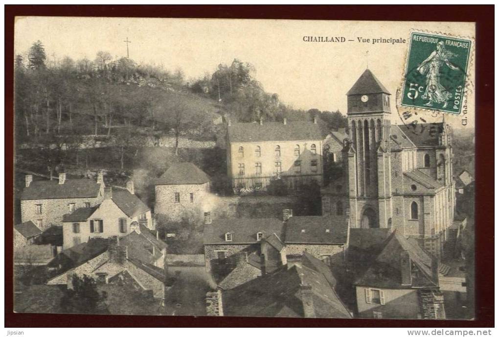 Cpa  Du   53  Chailland  Vue Principale SAB20 - Chailland