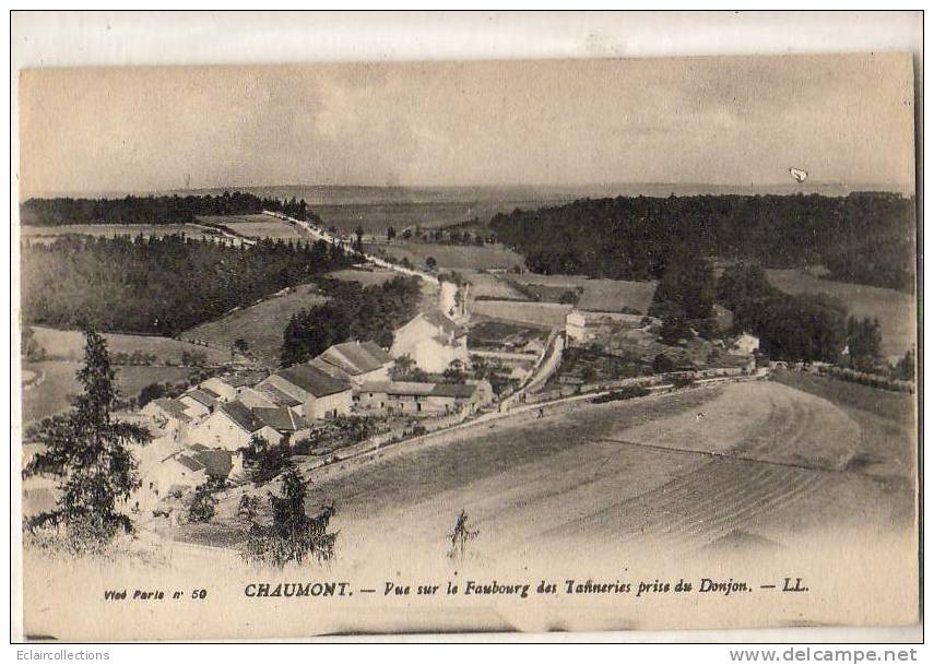 Chaumont  52     Vue Sur Le Faubourg Des Tanneries - Chaumont