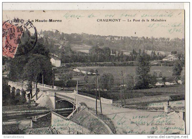 Chaumont  52     Le Pont De La Maladière - Chaumont