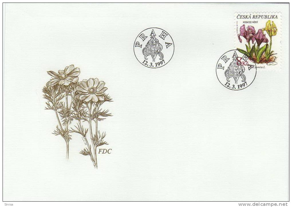 Czech Republic / FDC / Nature / Plants / Flowers - Briefe U. Dokumente