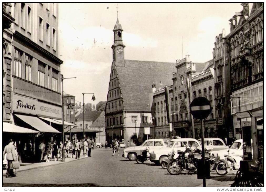 AK Zwickau, Am Hauptmarkt, Gel, 1963 - Zwickau