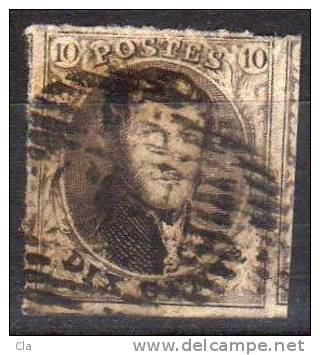 6  Obl  Grand Bdf  Voisin Touché - 1851-1857 Medallions (6/8)