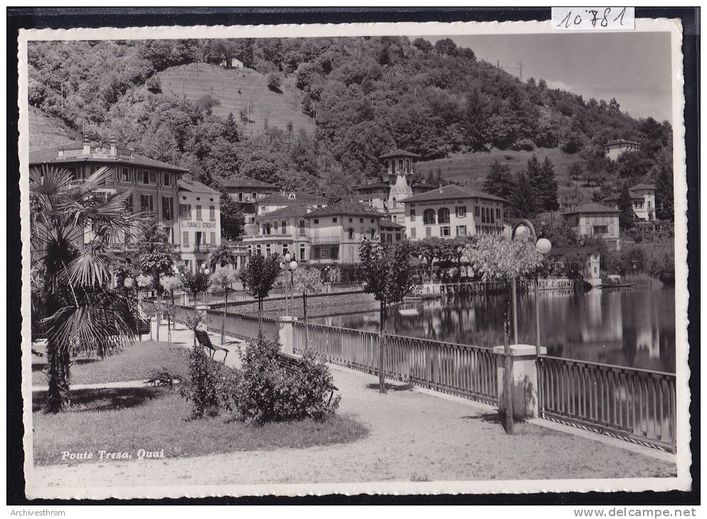 Ponte Tresa (TI)  Quai ; Form. 10 / 15 (10´781) - Tresa