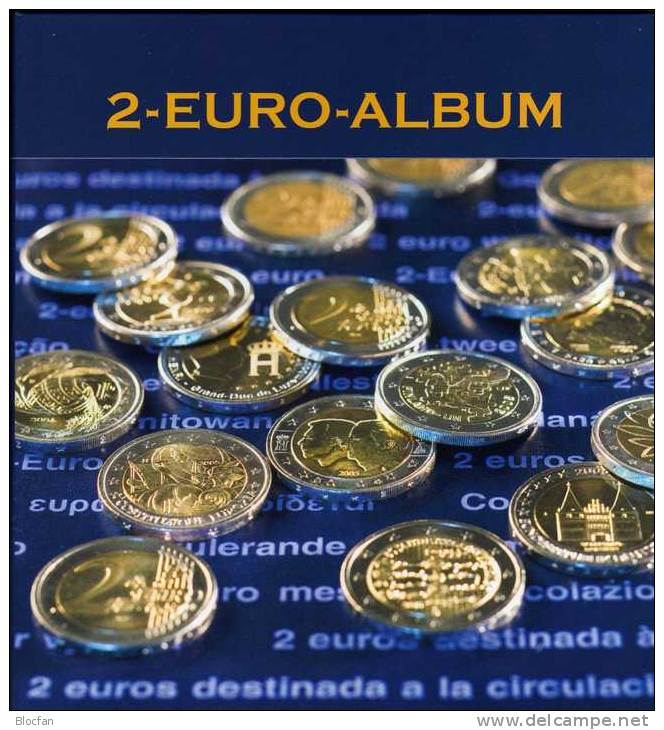 3 Numis-Alben Für 2€-Gedenkmünzen Band I Bis III Europa 2004-2012 Neu 49€ Der 2 EURO: A B D E FI F GR I L NL P SM Slo Zy - San Marino