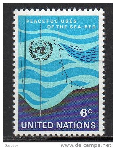 Nations Unies (New-York) - 1971 - Yvert N° 208 ** - Ongebruikt