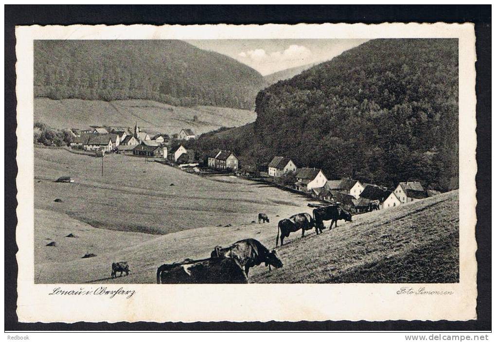 RB 911 - 1935 Postcard - Germany - 6pf Rate Sieben To Hannover - Oberharz