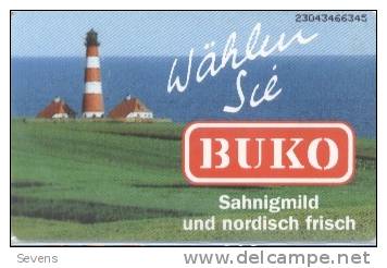 Germany Chip Phonecard, K191 04.93 Buko-Lighthouse,mint - Lighthouses