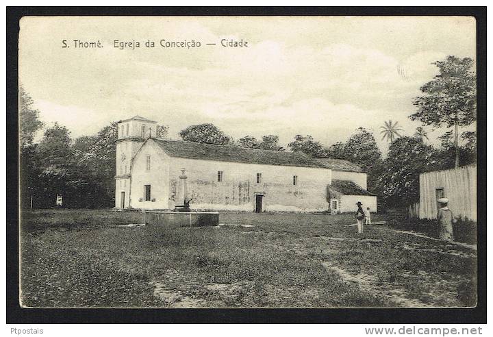 SAO TOME AND PRINCIPE (Africa) - Egreja Da Conceição - Cidade - Sao Tome Et Principe