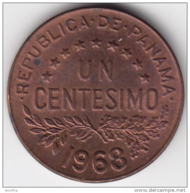 @Y@      Panama  1 Centesimo 1968  (C281) - Panama