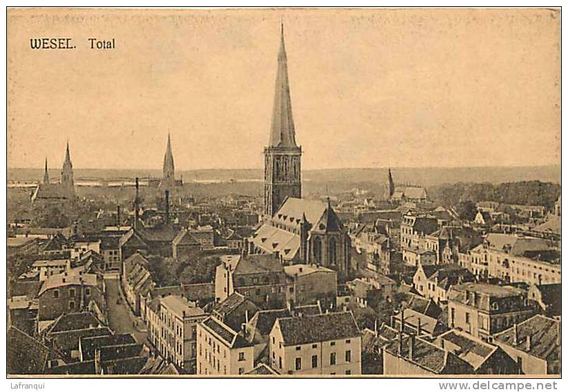 Allemagne -ref A264- Wesel -  Carte Bon Etat  - - Wesel