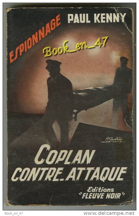 {00033} Paul Kenny ; Espionnage N°142. EO 1957. "coplan Contre-attaque"   " En Baisse " - Paul Kenny