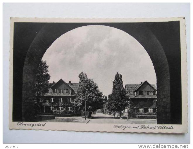 AK HENNIGSDORF Voltastrasse 1943  //  D*6436 - Henningsdorf