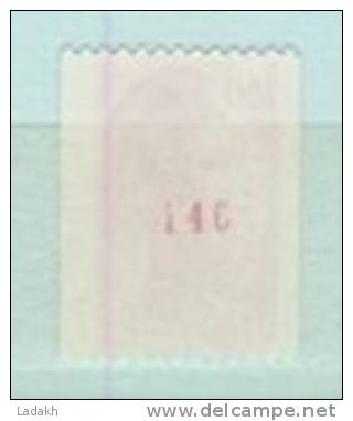 TIMBRES**  ROULETTE LIBERTE DELACROIX  1.60 # N° 2192a # N° ROUGE 140 - Rollen