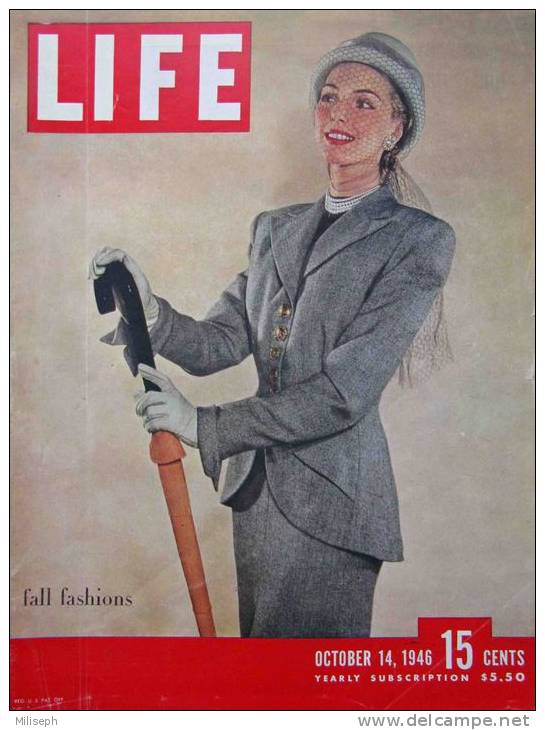 Magazine LIFE - OCTOBER 14 , 1946      (2976) - Novità/ Affari In Corso