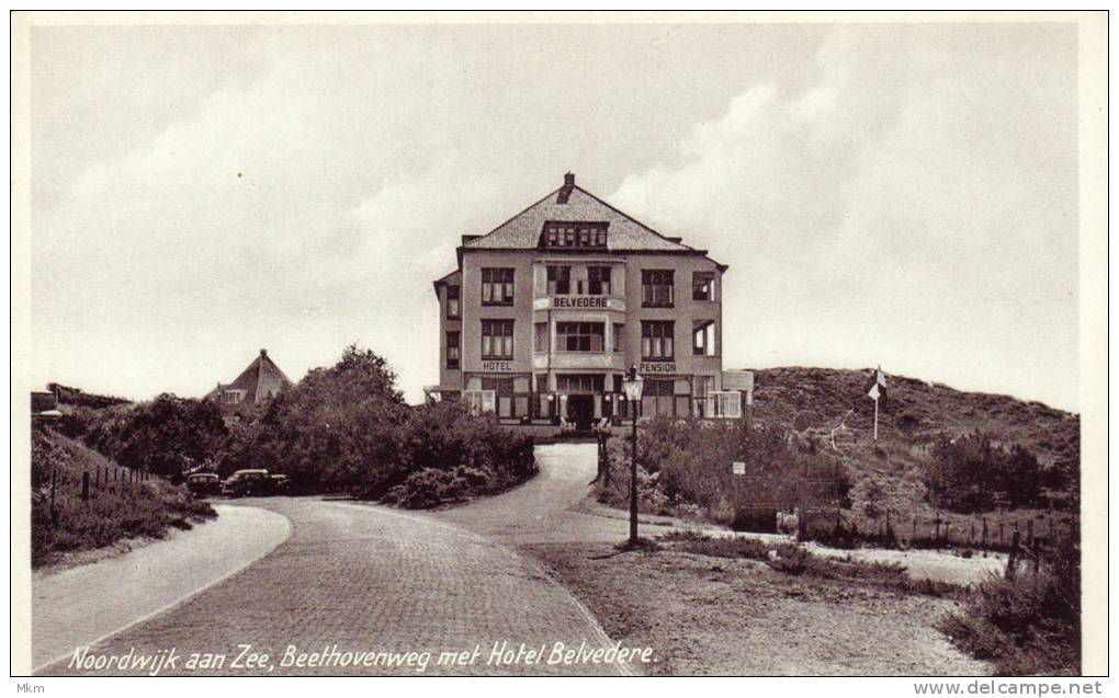 Beethovenstraat Met Hotel Belvedere - Noordwijk (aan Zee)