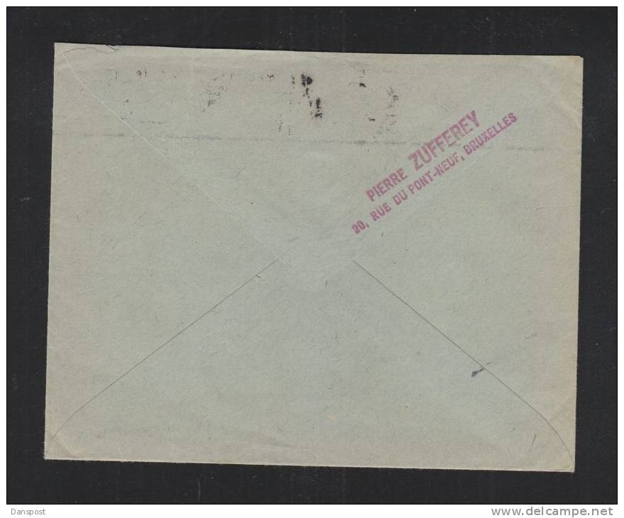Brief 1930 Bruxelles Hannover - Cartas & Documentos