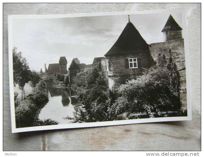 Dinkelsbühl  Partie An Der Wörnitz     Foto Ak  RPPC  D92450 - Dinkelsbuehl