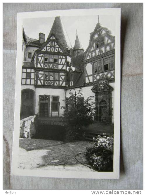 Mayen / Eifel  -  Hof Des Schlosses Bürresheim   Foto Ak  RPPC   D92483 - Mayen