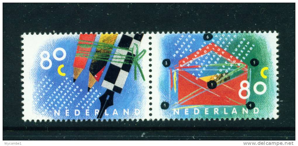 NETHERLANDS  -  1993  Letter Writing Unmounted Mint - Neufs