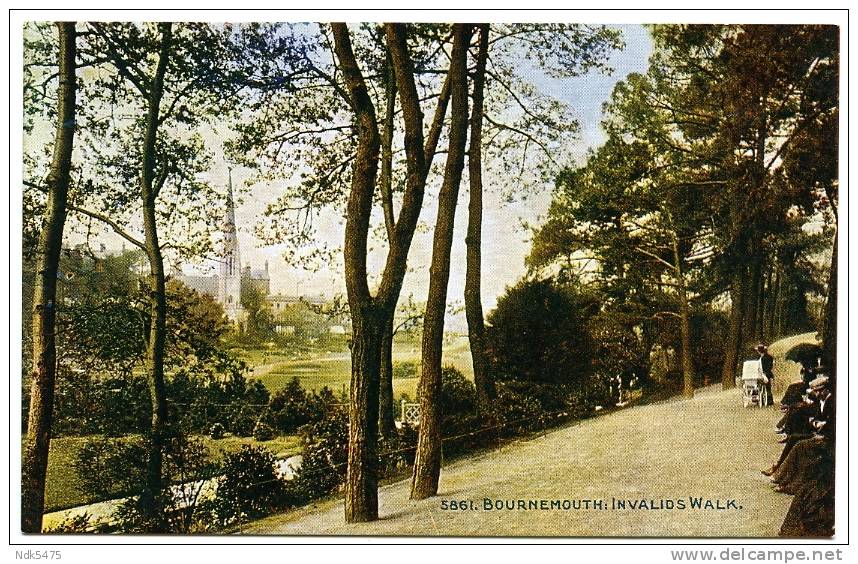 BOURNEMOUTH : INVALIDS WALK - Bournemouth (avant 1972)