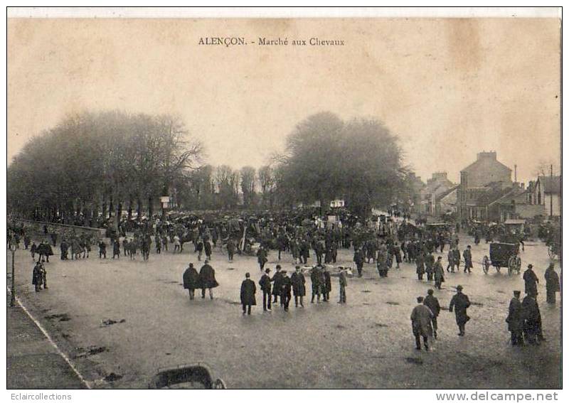 Alençon  61  Marché Aux Chevaux - Alencon