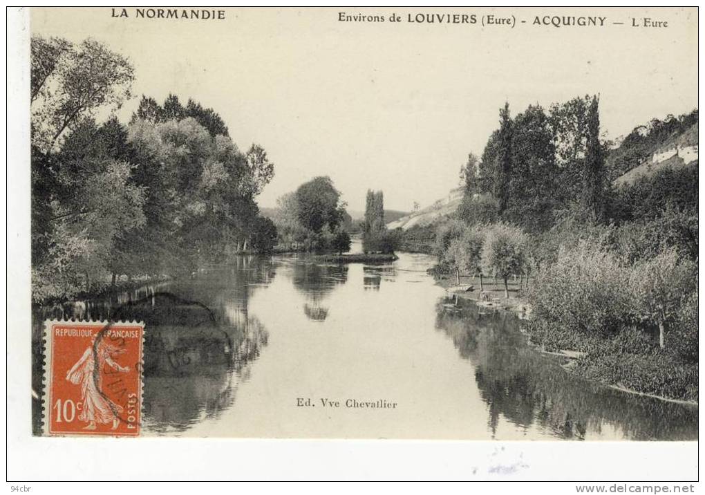 CPA (27)   ACQUIGNY   L Eure - Acquigny