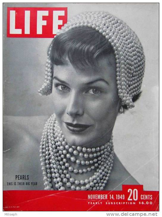Magazine LIFE - NOVEMBER 14  , 1949        (2988) - Novità/ Affari In Corso